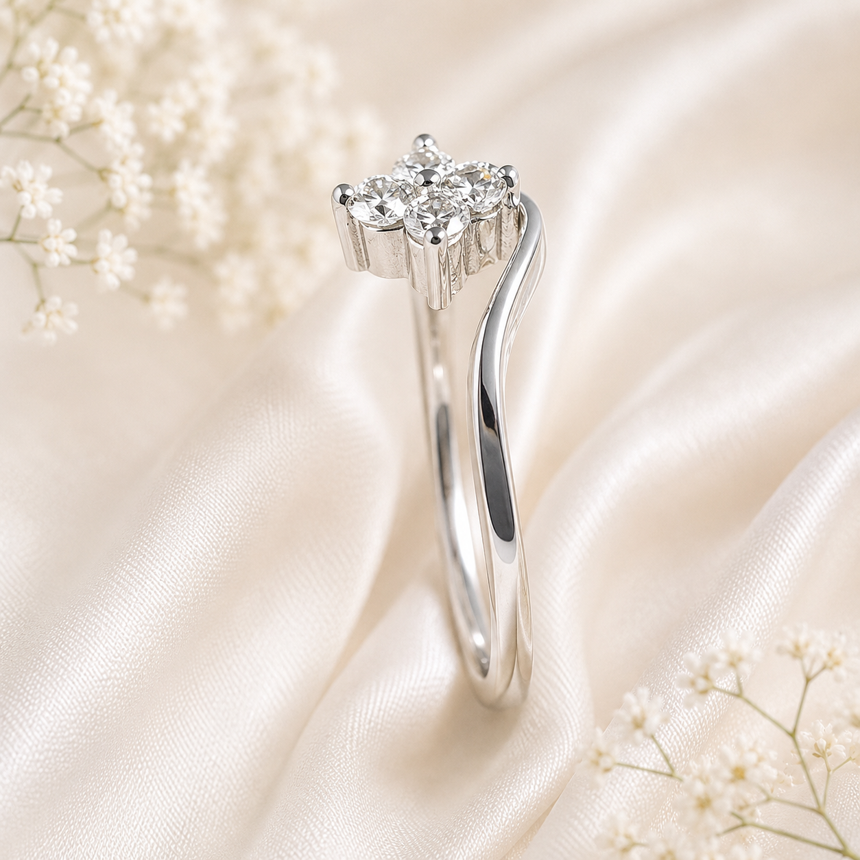 blossom twist ring blossom twist ring