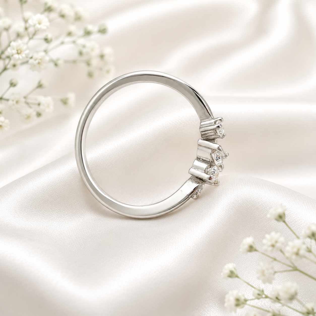 clover twist ring clover twist ring