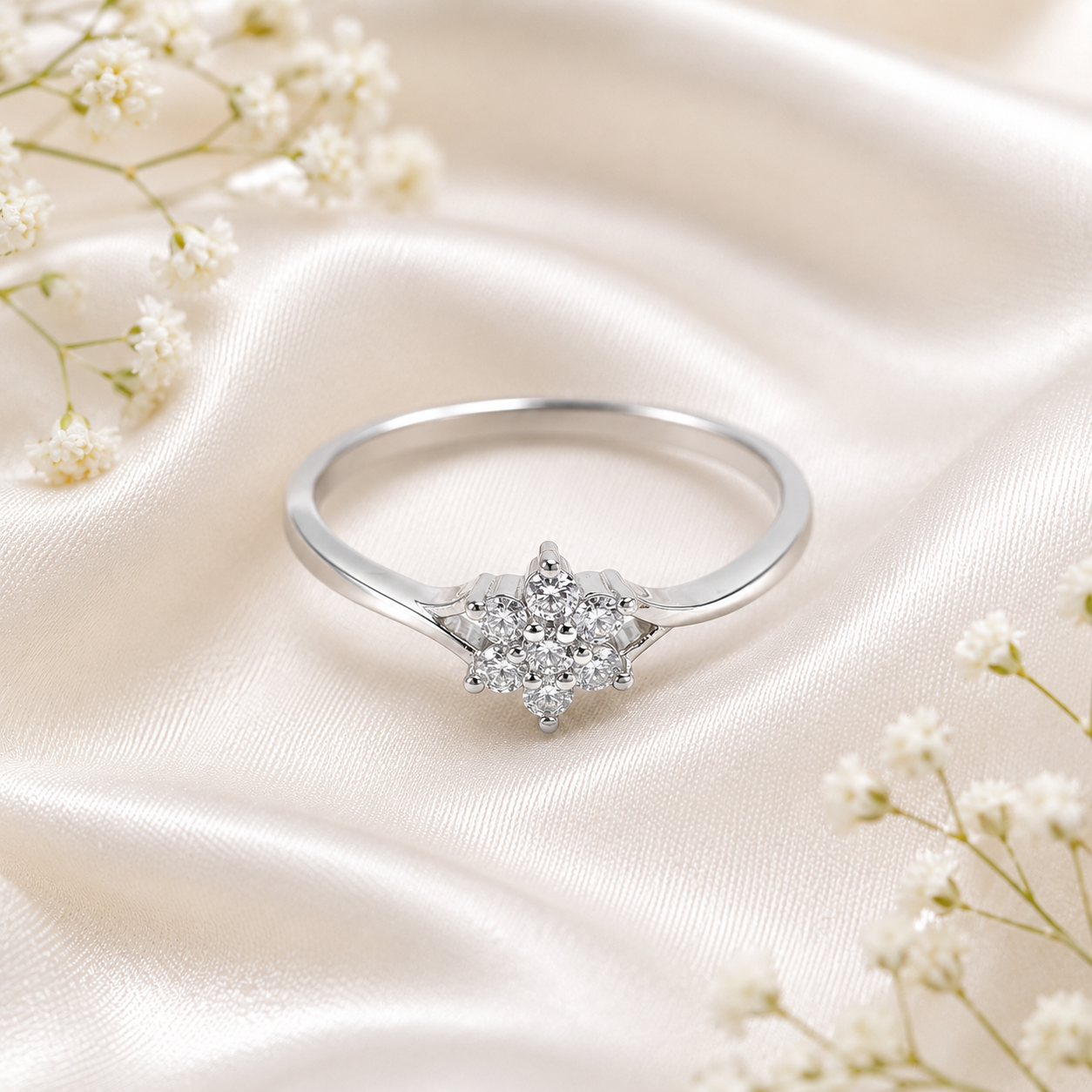 blossom cluster ring blossom cluster ring