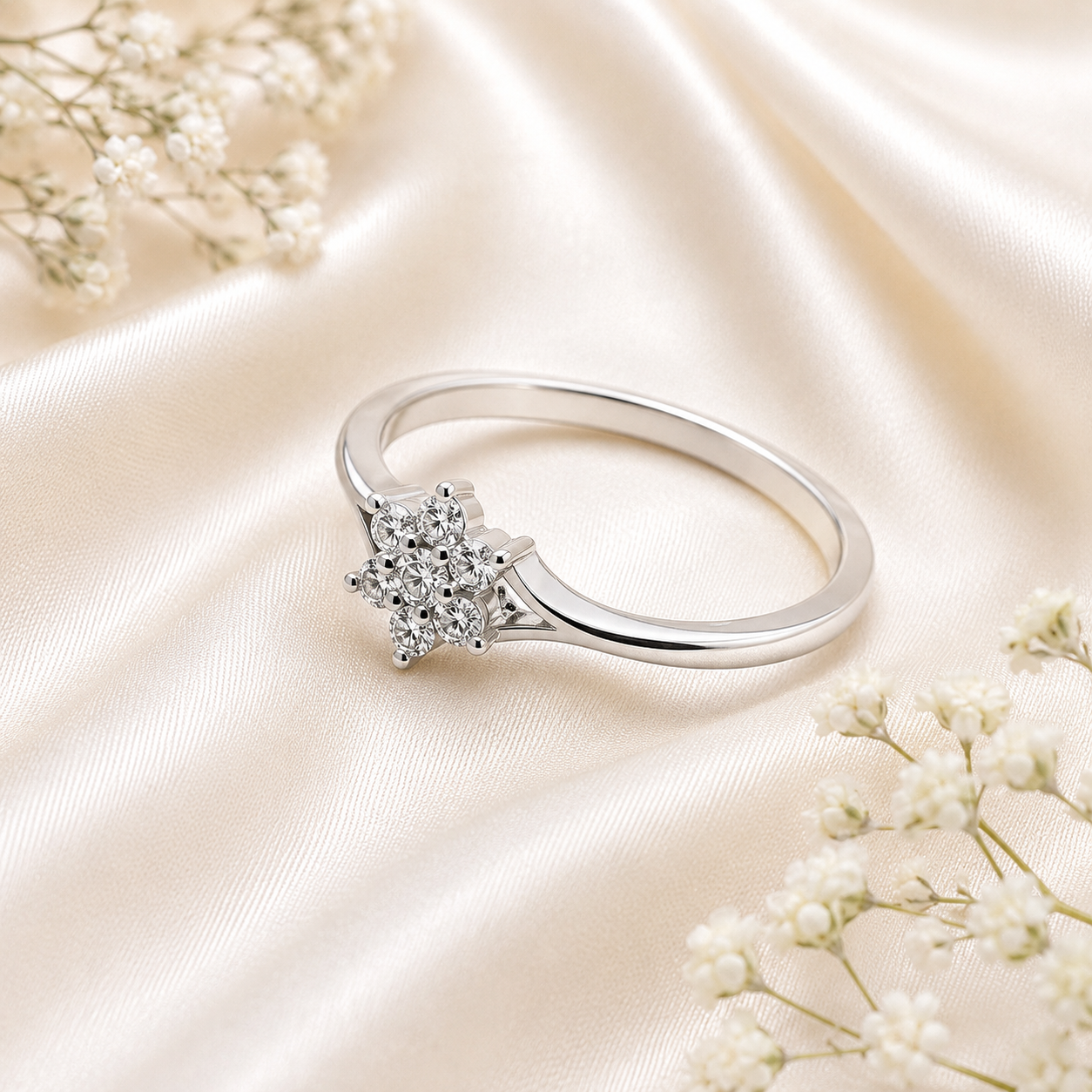 blossom cluster ring blossom cluster ring