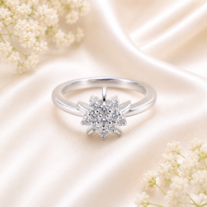 celestial starburst ring
