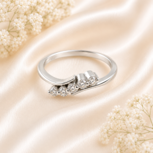 modern cascade ring